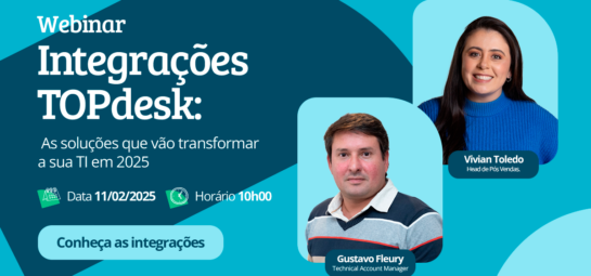 Webinar de Integrações TOPdesk